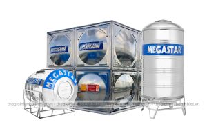 Bồn nước inox hình chữ nhật