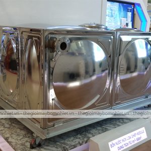 bồn nước inox vuông 2000l