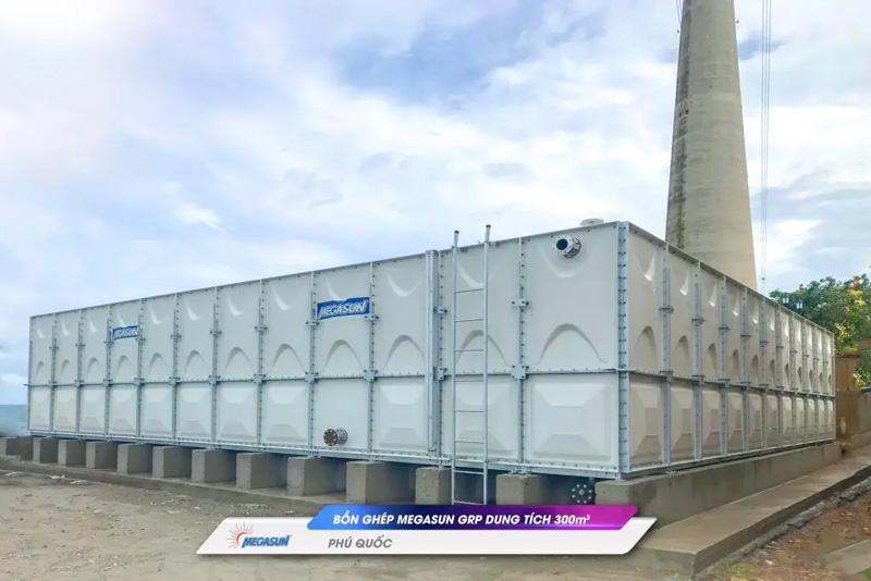 Cách bảo trì bồn lắp ghép Composite GRP
