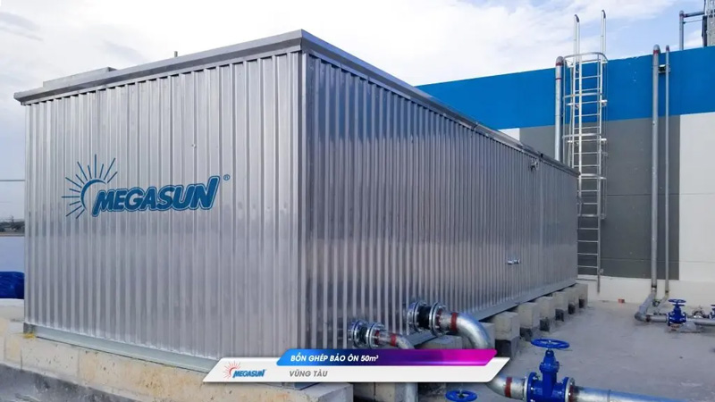 Điều kiện lắp đặt và tiêu chuẩn thiết kế của bể nước lắp ghép Inox Megasun
