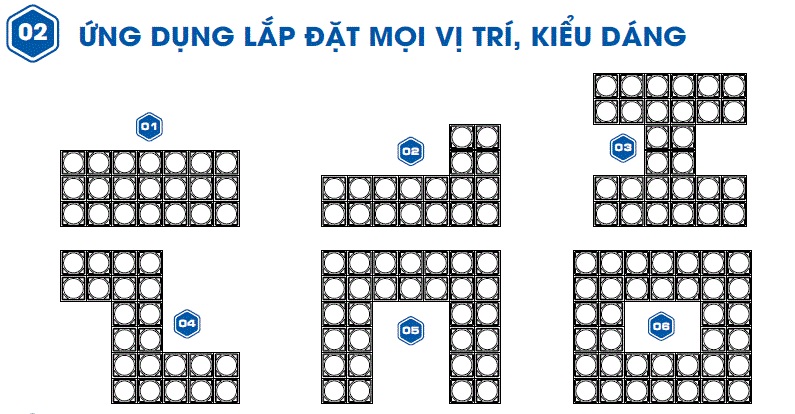 bồn nước inox lắp ghép