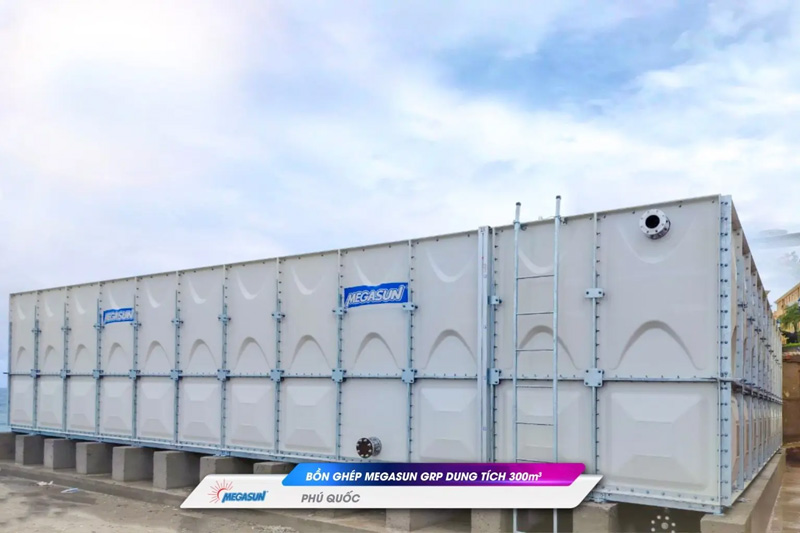 Bồn lắp ghép Composite - Giải pháp trữ nước cho mọi công trình