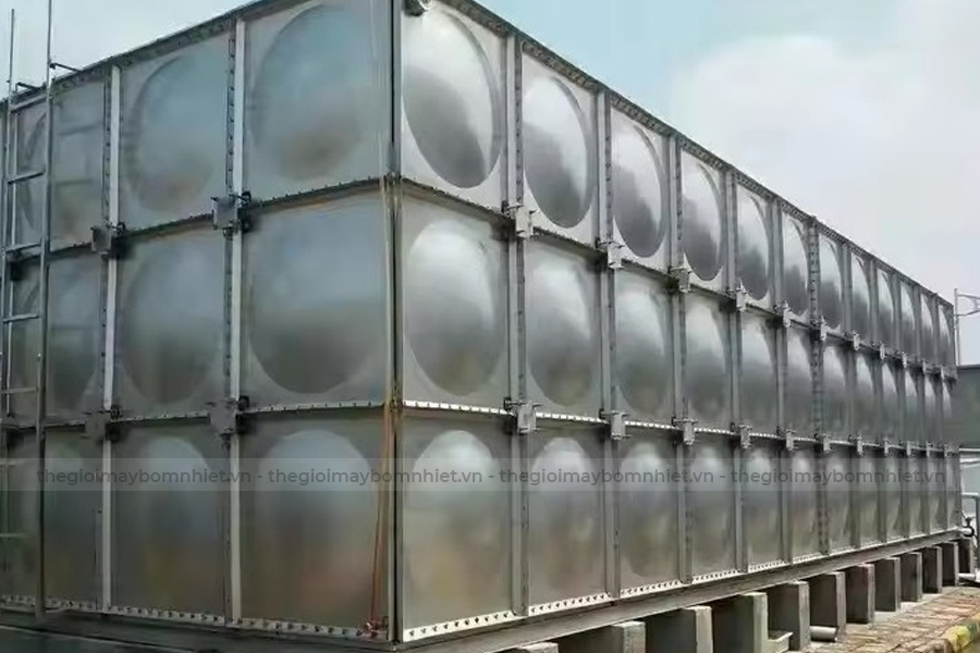 Bể nước lắp ghép inox