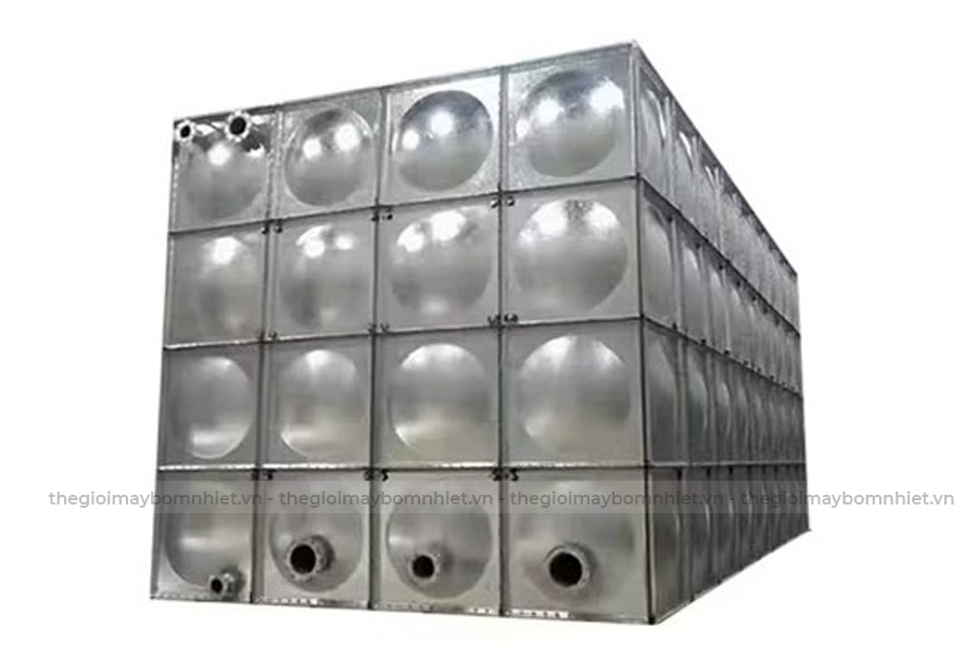 bể nước lắp ghép inox công nghiệp