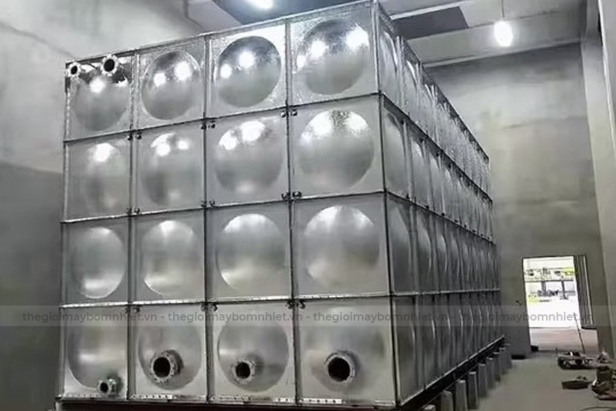 Bồn chứa nước lắp ghép inox