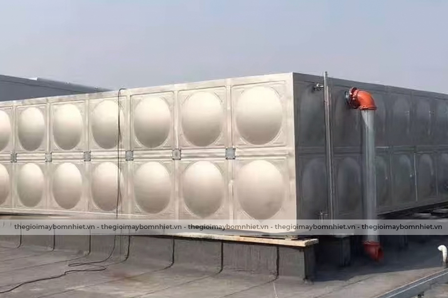  bồn nước inox vuông