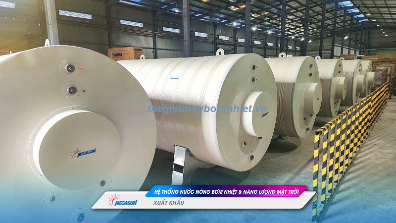 Bồn bảo ôn chất lượng cao từ Megasun giữ nhiệt lên đến 72h