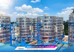 Quy trình lắp đặt bồn bảo ôn trong không gian hẹp hoặc tầng kỹ thuật