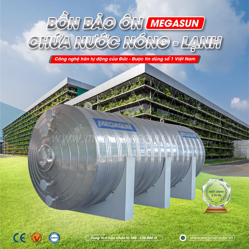Quy trình lắp đặt bình inox bảo ôn chuẩn kỹ thuật