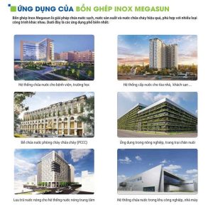 Bồn chứa nước lắp ghép inox