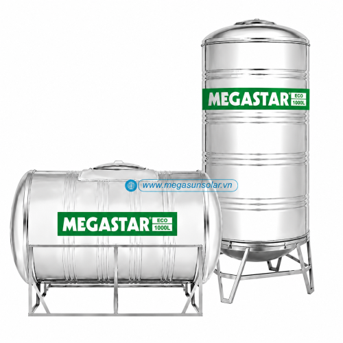 Bồn nước inox Megasun Megastar Eco 1000L BLM-1000ED/N