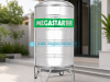 Bồn inox chứa nước Megasun Eco dung tích 3000L bồn đứng