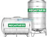 Bồn nước inox chứa nước sinh hoạt Megasun Megastar