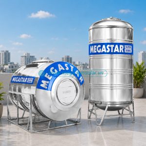 Bồn nước inox Megastar Super BLM-2000SD/N dung tích 2000L