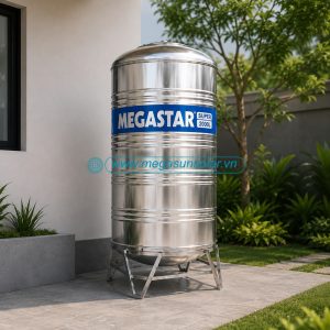 Bồn nước lạnh inox Magastar Super 2000L bồn đứng