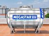 Bồn ngang inox chứa nước sinh hoạt 2000L Megastar Super