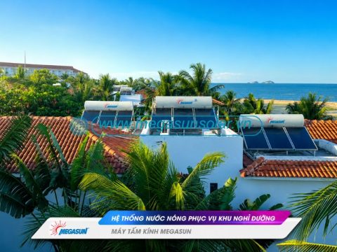 Máy nước nóng năng lượng mặt trời tấm phẳng: nâng tầm tiện nghi cho villa resort cao cấp