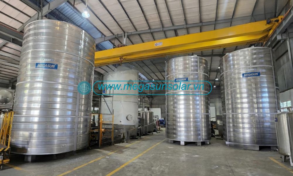 Giá trị thực tiễn và lợi ích kinh tế vượt trội khi ứng dụng bồn chịu áp Megasun chuẩn ASME