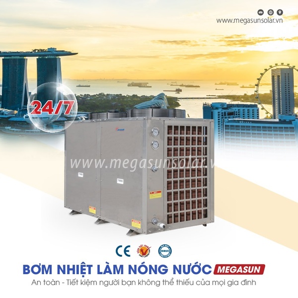 THẾ GIỚI MÁY BƠM NHIỆT tư vấn, thi công và lắp đặt máy nước nóng trung tâm chính hãng
