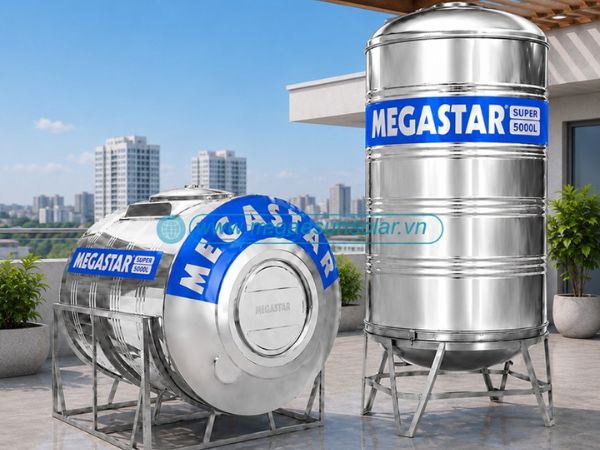 Cấu tạo bồn nước inox quyết định đến độ bền bồn nước
