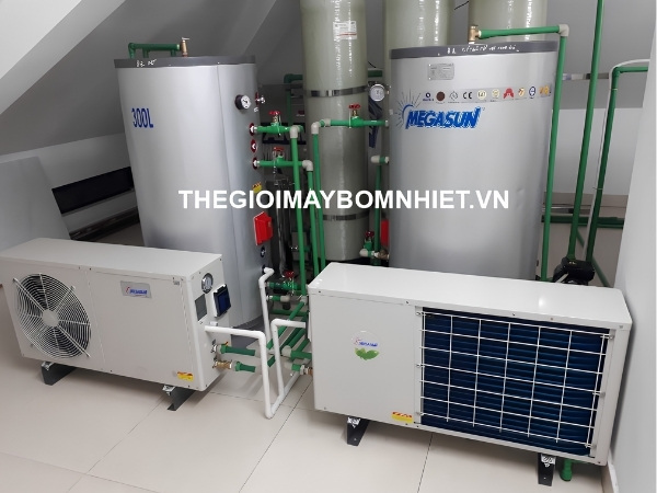 Cấu tạo chính của hệ thống máy nước nóng trung tâm cho trường học