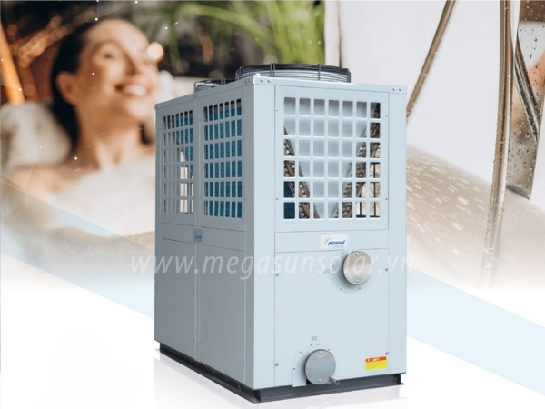 Heat Pump giúp Spa tiêu thụ điện thấp hơn so với phương pháp gia nhiệt trực tiếp